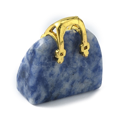 Natural Blue Spot Jasper Pendants G-WH0018-033G-06-1