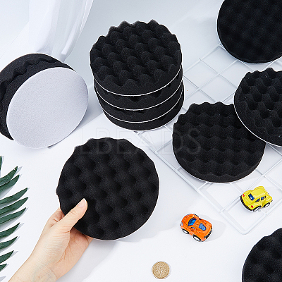 Car Cleaning Waxing Polishing Brush Sponge Tool AJEW-WH0796-32A-1