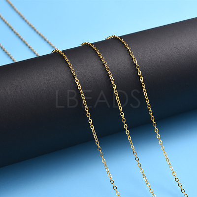 3.28 Feet Brass Cable Chains X-CHC-T008-06A-G-1