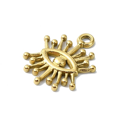 Ion Plating(IP) 304 Stainless Steel Pendants STAS-B058-17G-02-1