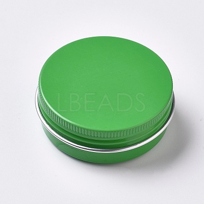 Round Aluminium Tin Cans LS-CON-WH0068-88B-01-1