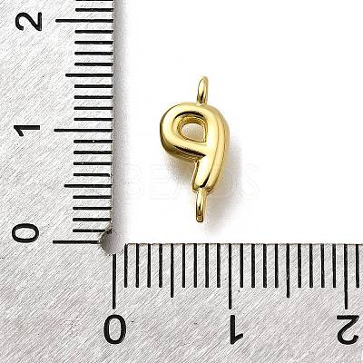 Brass Connector Charms KK-P295-01G-P-1