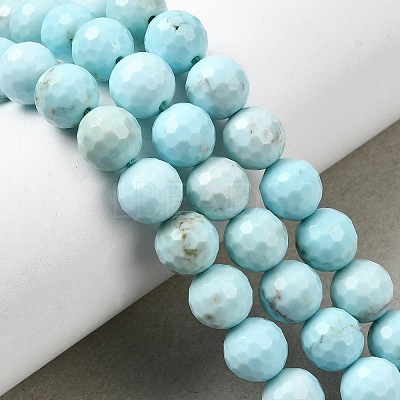 Natural Magnesite Beads Strands G-P598-E-10mm-01-1