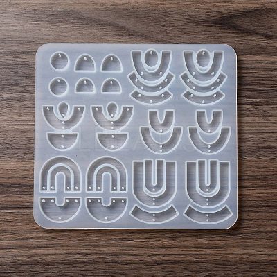 DIY Pendant Silicone Molds DIY-F134-05A-1