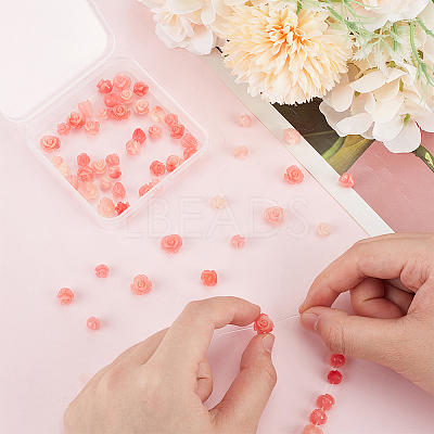 4 Sizes Synthetic Coral Beads CORA-OC0001-02-1