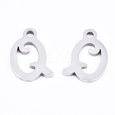 Non-Tarnish 201 Stainless Steel Charms STAS-T044-217P-Q-1