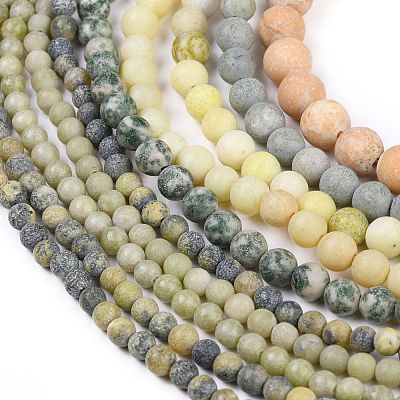 Natural Mixed Gemstone Beads Strands G-H245-05-1