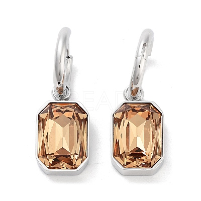 304 Stainless Steel Hoop Earring Hand Polished EJEW-C017-06P-04-1