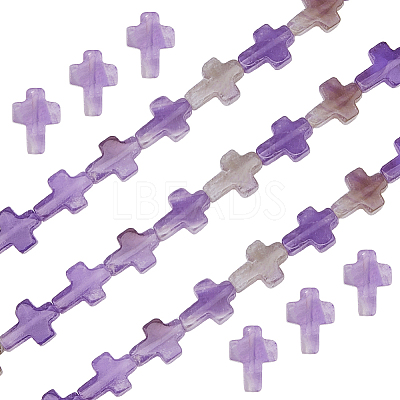 1 Strand Natural Amethyst Beads Strands G-FH0002-57-1