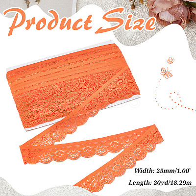 20Yards Lace Trim OCOR-ME0001-25B-1