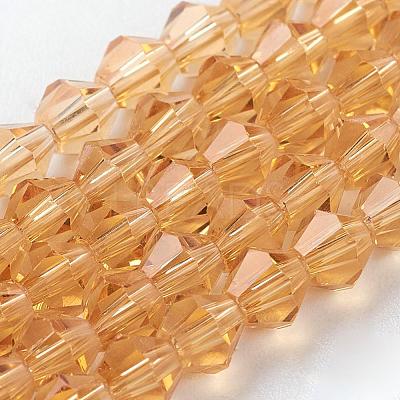 Imitation Austrian Crystal 5301 Bicone Beads GLAA-S026-14-1