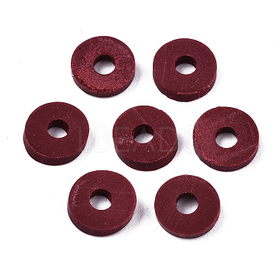 Handmade Polymer Clay Beads CLAY-Q251-4.0mm-103-1