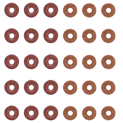 Cowhide Leather Spacer Beads FIND-WH0043-22-1