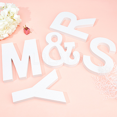 Wooden Letter Ornaments WOOD-GF0001-15-13-1