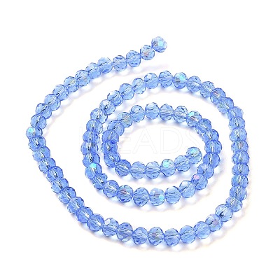 Electroplate Glass Beads Strands EGLA-A034-T10mm-L04-1