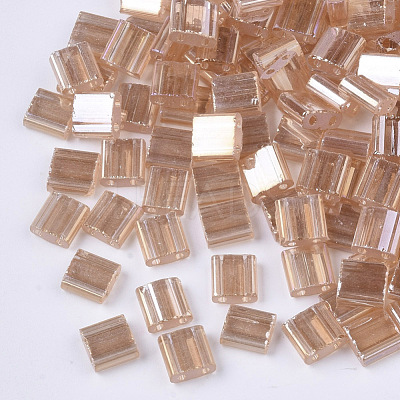 2-Hole Glass Seed Beads SEED-S023-36C-01-1