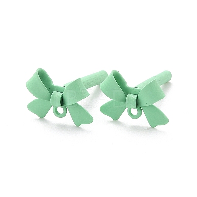 Alloy Stud Earring Findings LS-EJEW-J102-08I-1
