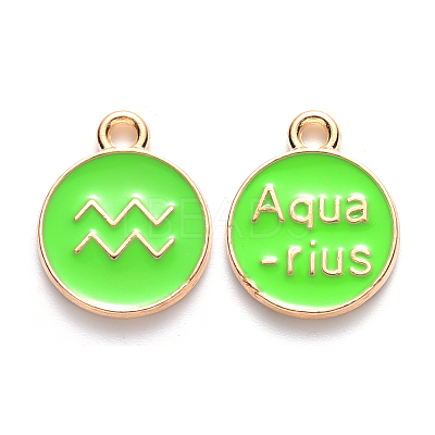 Alloy Enamel Pendants LS-X-ENAM-S124-01A-06J-1