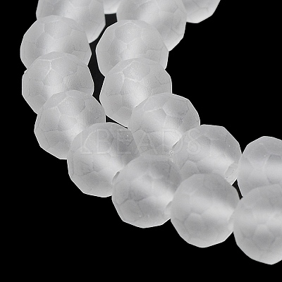 Transparent Glass Beads Strands EGLA-A034-T6mm-MD19-1