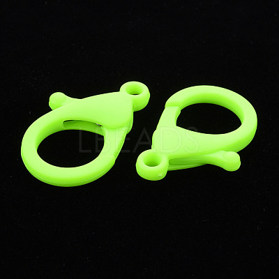 Plastic Lobster Claw Clasps X-KY-ZX002-17-B-1