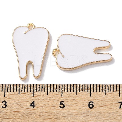 Alloy Enamel Pendants ENAM-O001-11F-G-1