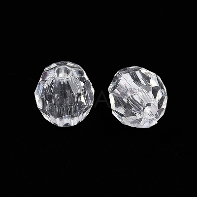 Transparent Acrylic Beads OACR-Q015-01H-1