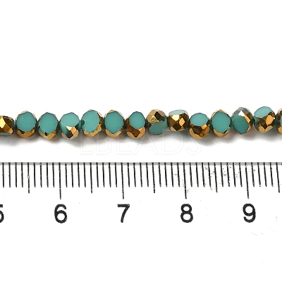 Electroplate Glass Beads Strands EGLA-P061-01A-09-1