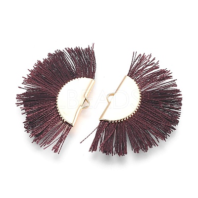 Nylon Tassel Pendants KK-F755-28G-06-NF-1