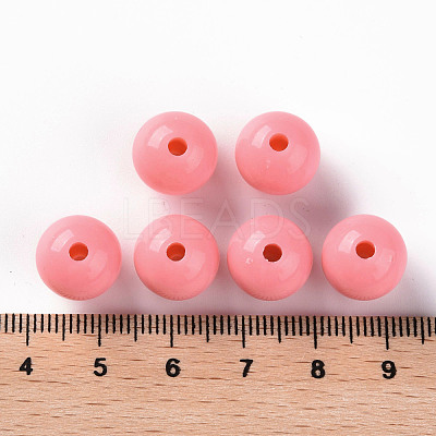Opaque Acrylic Beads MACR-S370-C10mm-A04-1