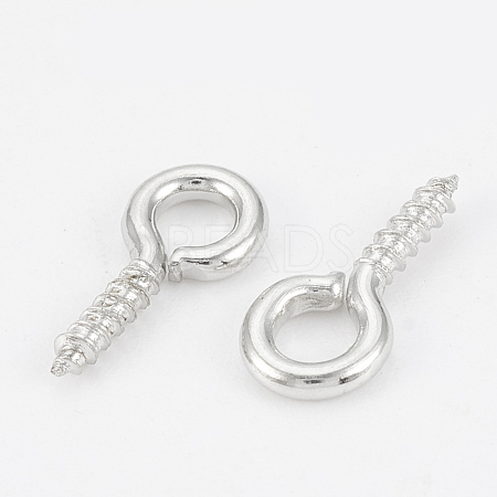 Iron Screw Eye Pin Peg Bails IFIN-S699-01C-P-NF-1
