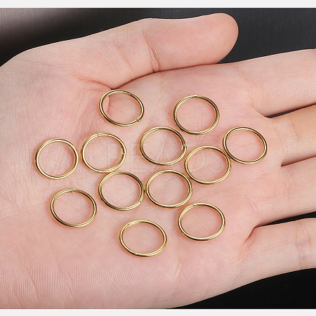 316L Surgical Stainless Steel Hoop Cartilage Earrings WGB51CA-64-1
