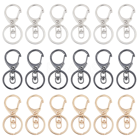 Alloy Keychain Clasp Findings KEYC-OC0001-002-1