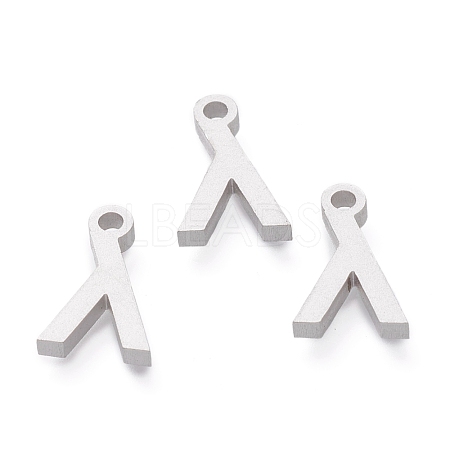 Tarnish Resistant 304 Stainless Steel Pendants STAS-A045-16P-1
