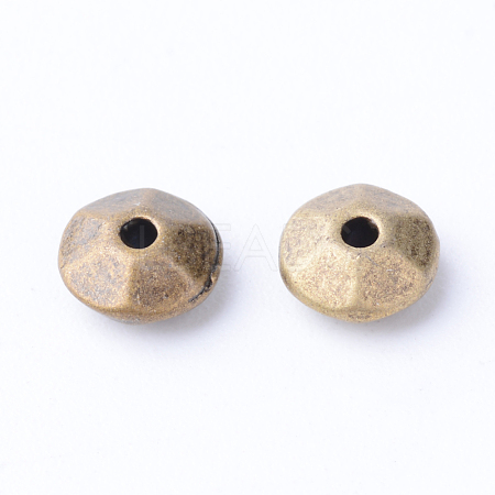 Tibetan Style Alloy Spacer Beads X-TIBE-Q063-31AB-NR-1