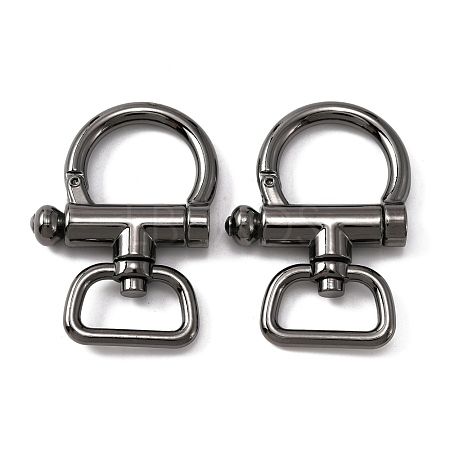 Alloy Swivel Clasps DIY-WH0304-415B-1