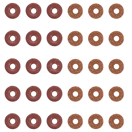 Cowhide Leather Spacer Beads FIND-WH0043-22-1