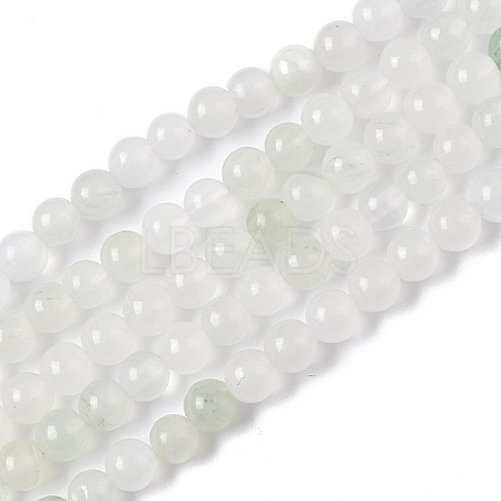 Natural Tianshan Cui Quartzite Beads Strands X-G-B046-01D-1