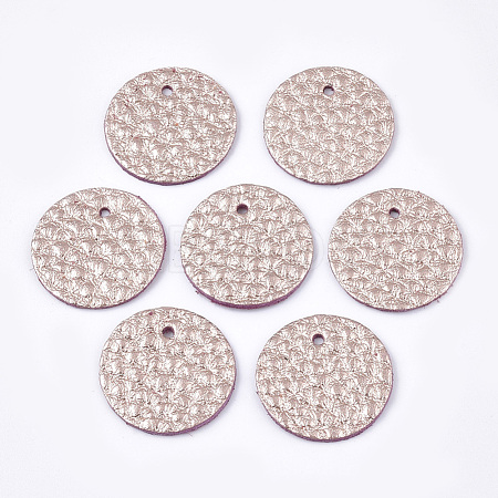 Eco-Friendly Cowhide Pendants FIND-S301-04A-04-1
