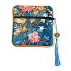 Chinese Style Floral Cloth Jewelry Storage Zipper Pouches AJEW-D063-01E-2