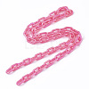 Acrylic Opaque Cable Chains X-PACR-N009-002F-3