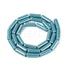 Electroplate Opaque Glass Beads Strands X-EGLA-Q132-02A-B03-2