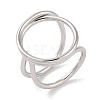 Non-Tarnish 304 Stainless Steel Finger Rings for Women RJEW-G315-01P-1