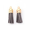 Faux Suede Tassel Pendant Decorations X-FIND-R095-009LG-2