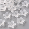 Frosted Acrylic Bead Caps MACR-S371-08A-701-1
