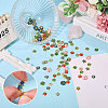 96Pcs 16 Styles Alloy Enamel Bead Caps FIND-CA0011-46-4