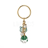 Transparent Glass Keychain KEYC-JKC00437-4