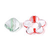 Dyed Transparent Acrylic Beads TACR-T028-70-2