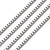 Tarnish Resistant 304 Stainless Steel Venetian Chains CHS-K001-34A-1
