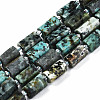 Natural African Turquoise(Jasper) Beads Strands G-S376-012-1