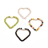 Handmade Glass Seed Beads Woven Pendants PALLOY-JF00534-1